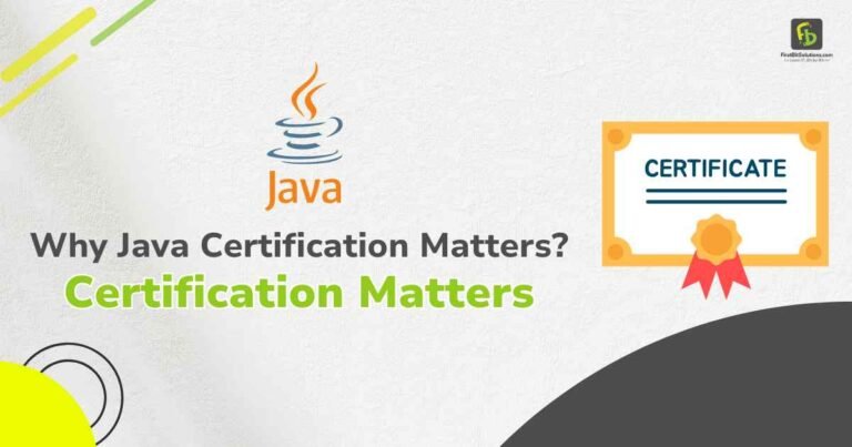 Read more about the article Why Java Certification Matters in 2025